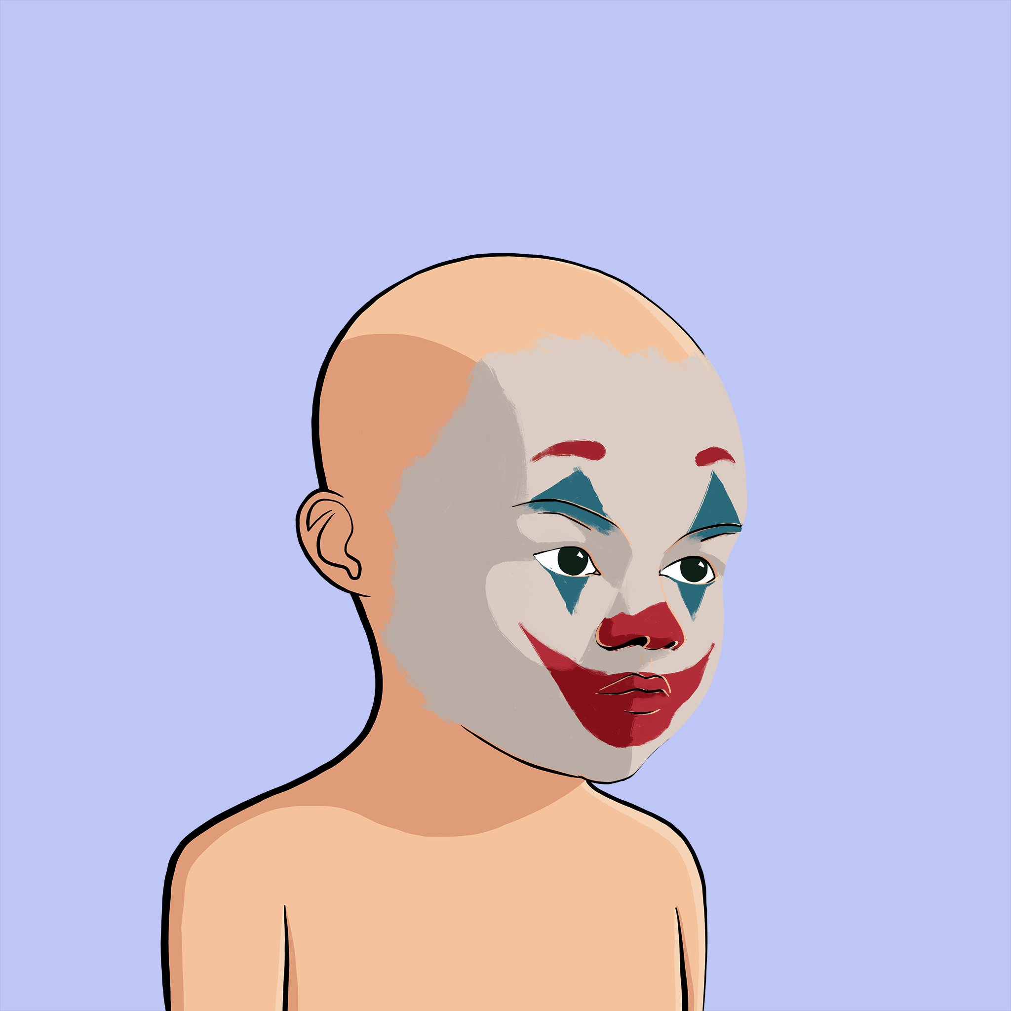 Bald Head #1337 NFT on Algorand