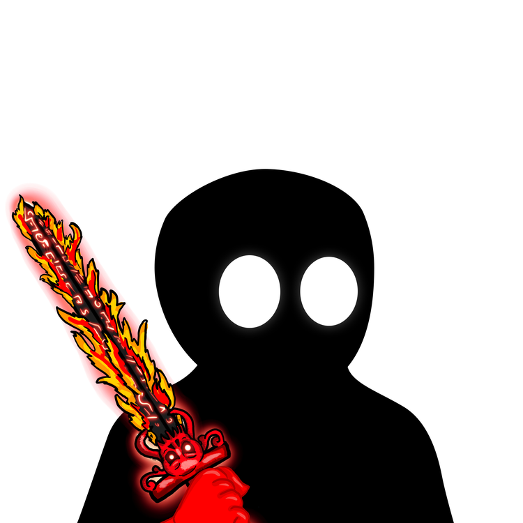 Image of Flaming Sword