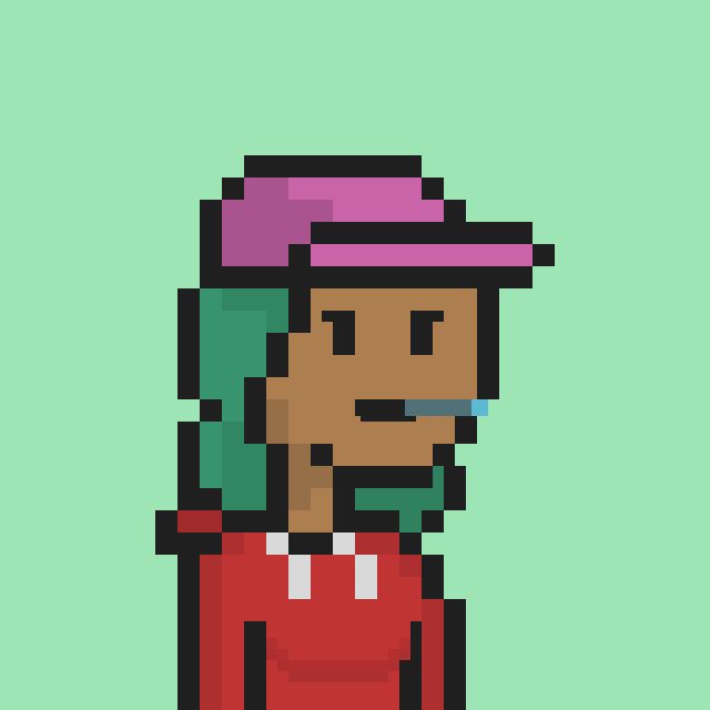 Pixel Gal #134 NFT on Algorand