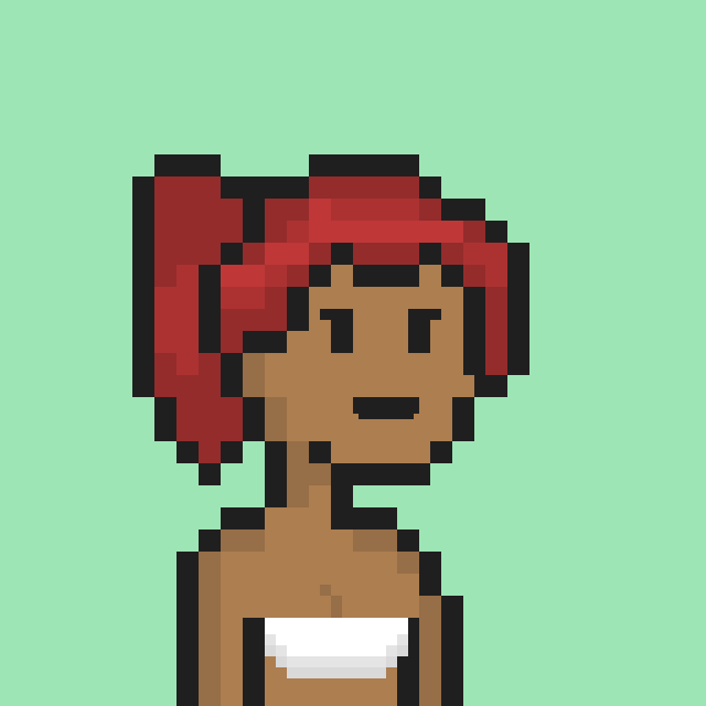 Pixel Gal #135 NFT on Algorand