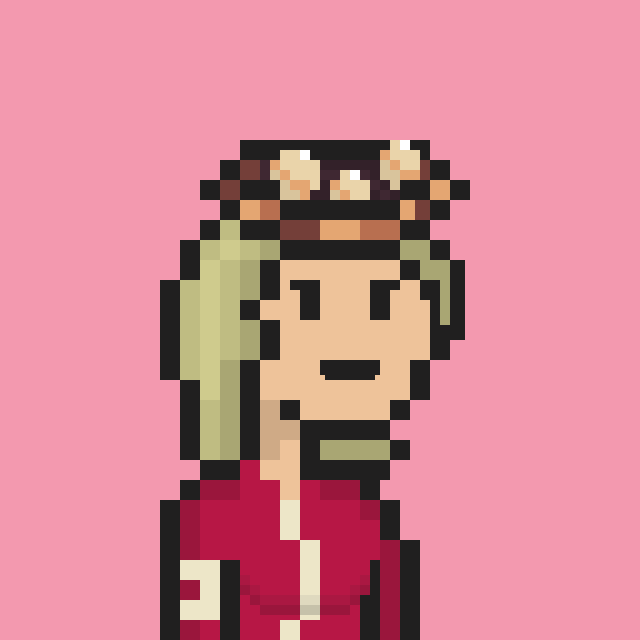 Pixel Gal #138 NFT on Algorand