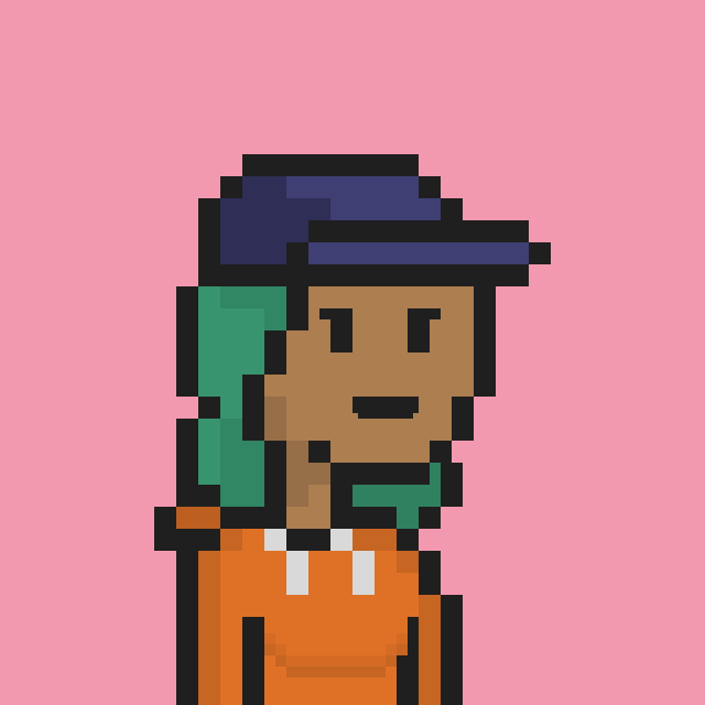 Pixel Gal #141 NFT on Algorand