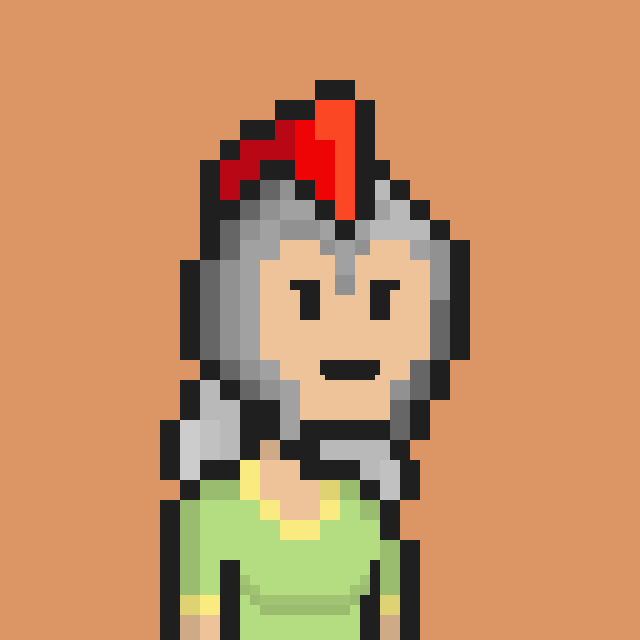 Pixel Gal #144 NFT on Algorand
