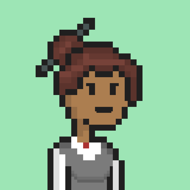 Pixel Gal #278 NFT on Algorand