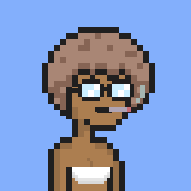 Pixel Gal #293 NFT on Algorand
