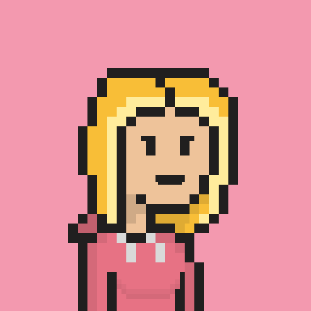 Pixel Gal #352 NFT on Algorand