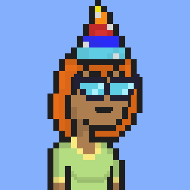 Pixel Gal #363 NFT on Algorand