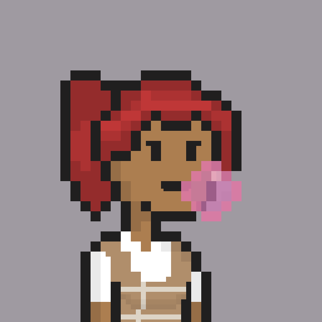 Pixel Gal #377 NFT on Algorand