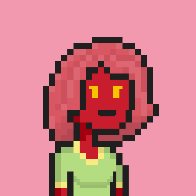 Pixel Gal #402 NFT on Algorand