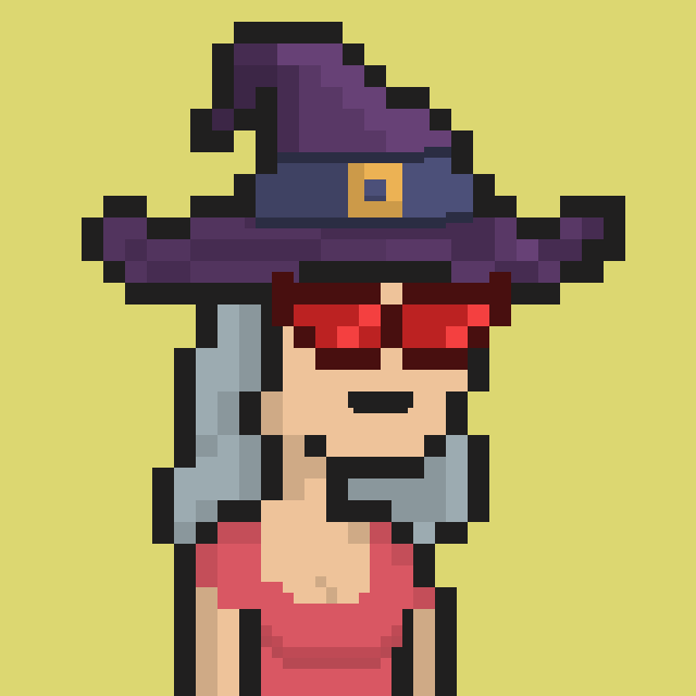 Pixel Gal #410 NFT on Algorand
