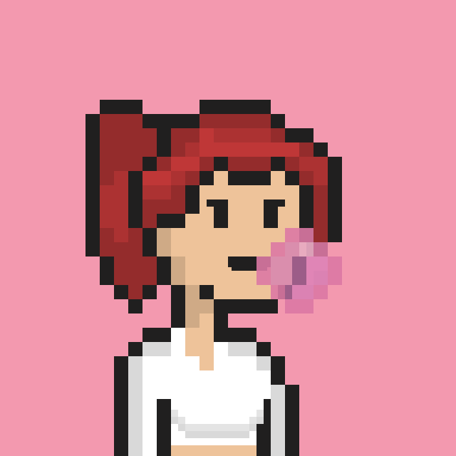 Pixel Gal #492 NFT on Algorand