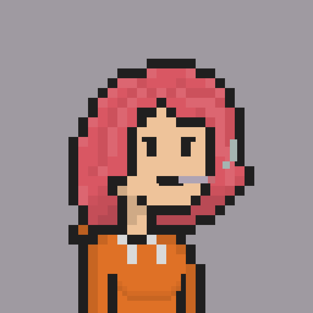 Pixel Gal #506 NFT on Algorand