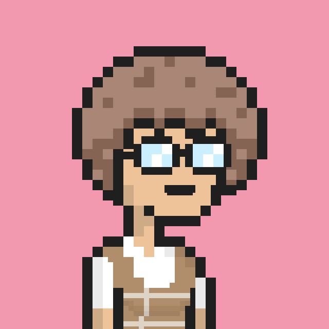 Pixel Gal #507 NFT on Algorand