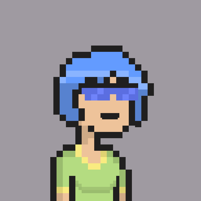 Pixel Gal #508 NFT on Algorand