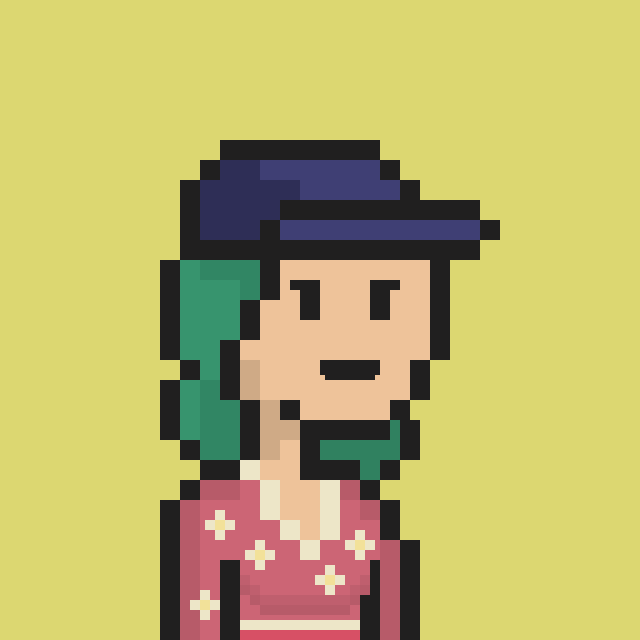 Pixel Gal #525 NFT on Algorand