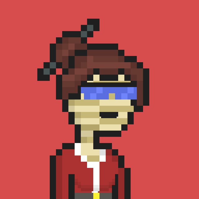 Pixel Gal #546 NFT on Algorand
