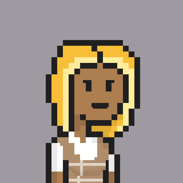 Pixel Gal #566 NFT on Algorand