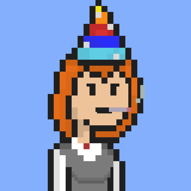 Pixel Gal #575 NFT on Algorand