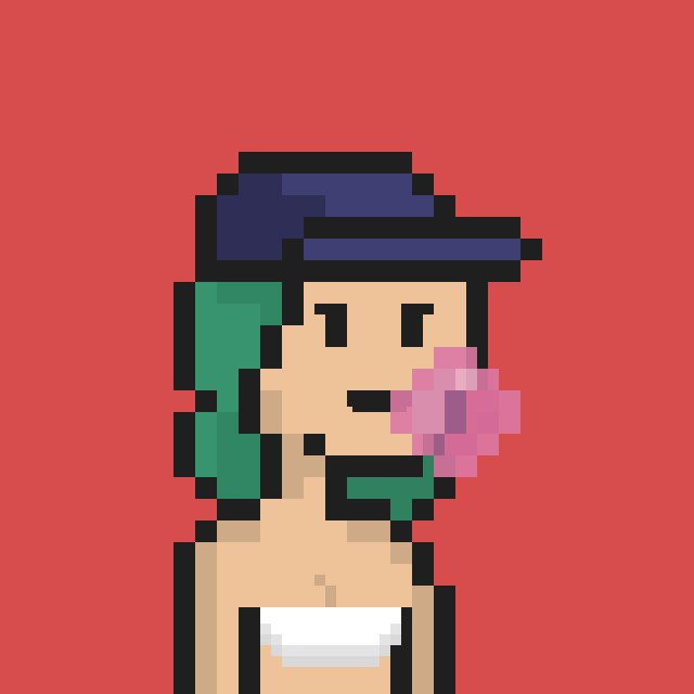 Pixel Gal #578 NFT on Algorand
