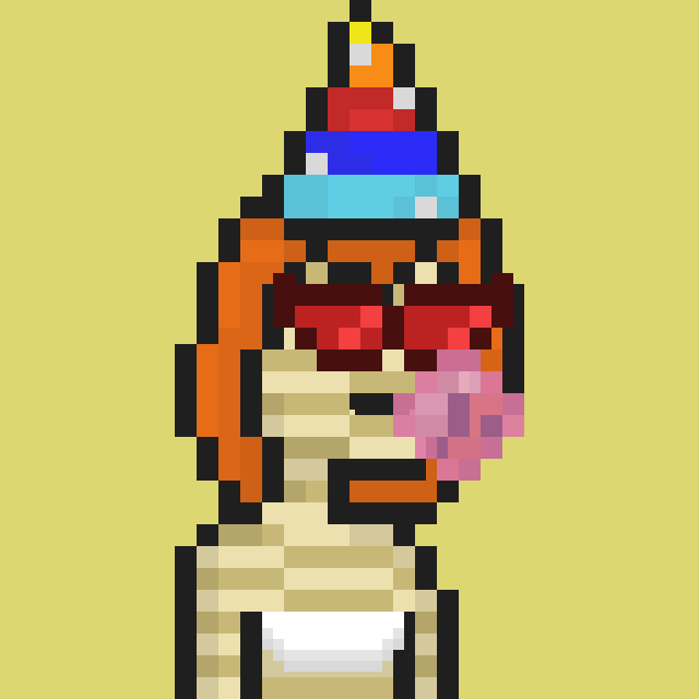 Pixel Gal #598 NFT on Algorand