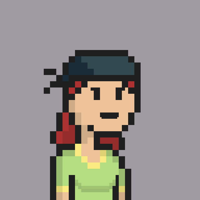 Pixel Gal #65 NFT on Algorand