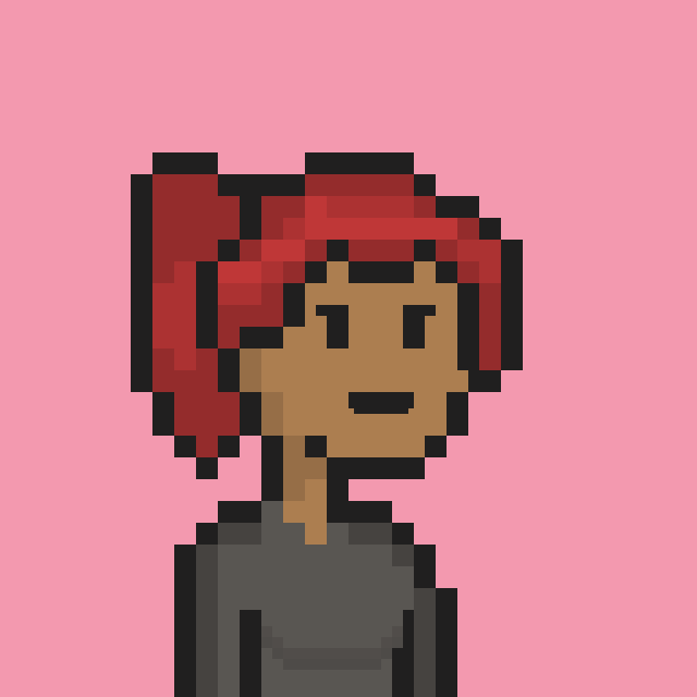 Pixel Gal #711 NFT on Algorand