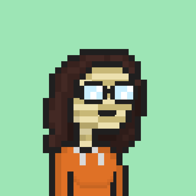 Pixel Gal #725 NFT on Algorand