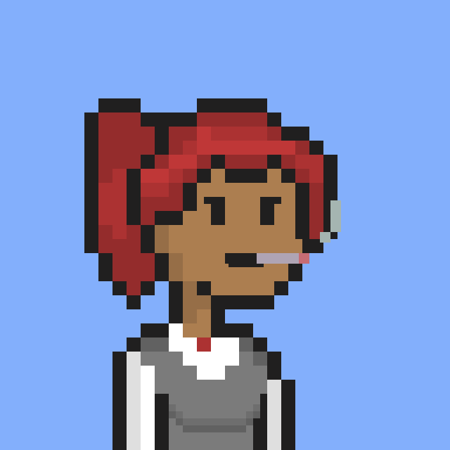 Pixel Gal #751 NFT on Algorand