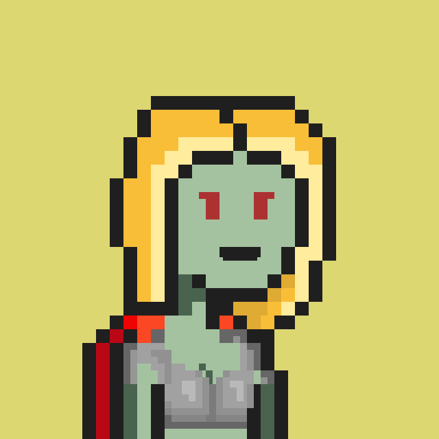 Pixel Gal #753 NFT on Algorand