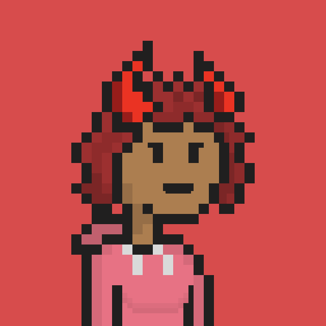 Pixel Gal #764 NFT on Algorand