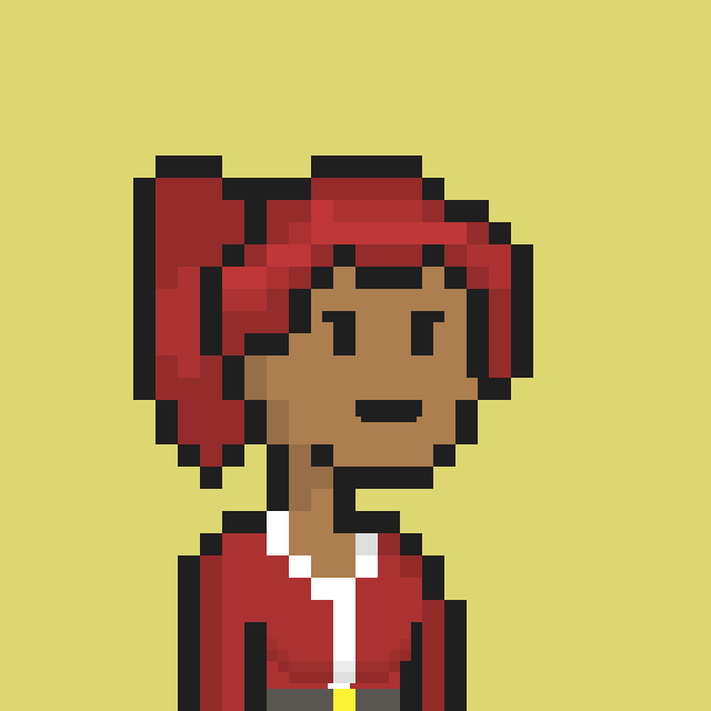 Pixel Gal #811 NFT on Algorand
