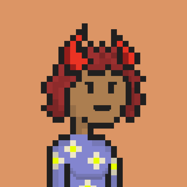 Pixel Gal #857 NFT on Algorand