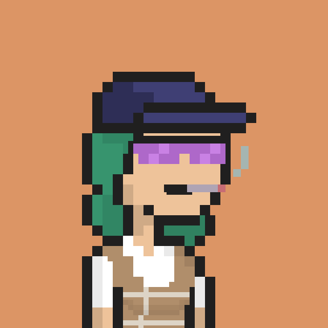 Pixel Gal #897 NFT on Algorand
