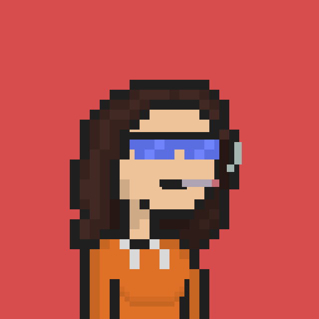 Pixel Gal #931 NFT on Algorand