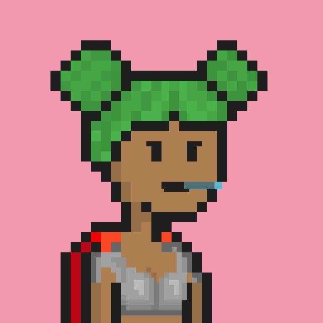 Pixel Gal #956 NFT on Algorand