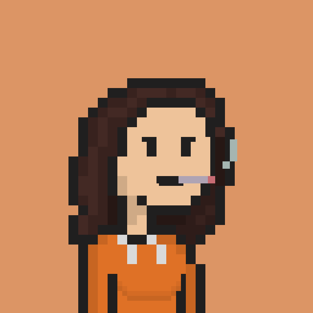Pixel Gal #97 NFT on Algorand