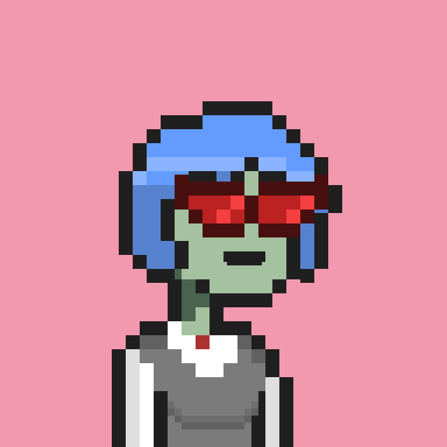 Pixel Gal #977 NFT on Algorand
