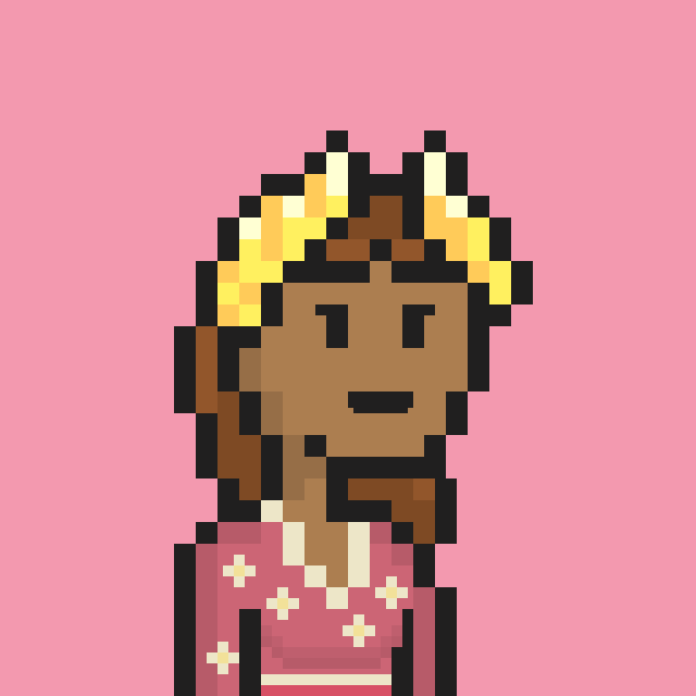 Pixel Gal #978 NFT on Algorand