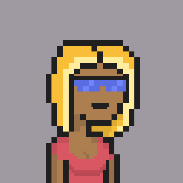 Pixel Gal #979 NFT on Algorand