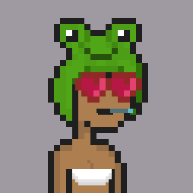 Pixel Gal #980 NFT on Algorand