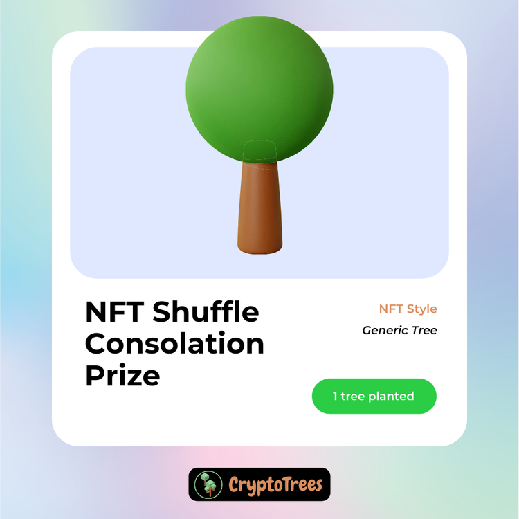 Image of 3D Tree NFT - Consolation Prize