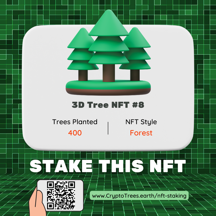 Image of 3D Tree NFT #08 - CryptoTrees