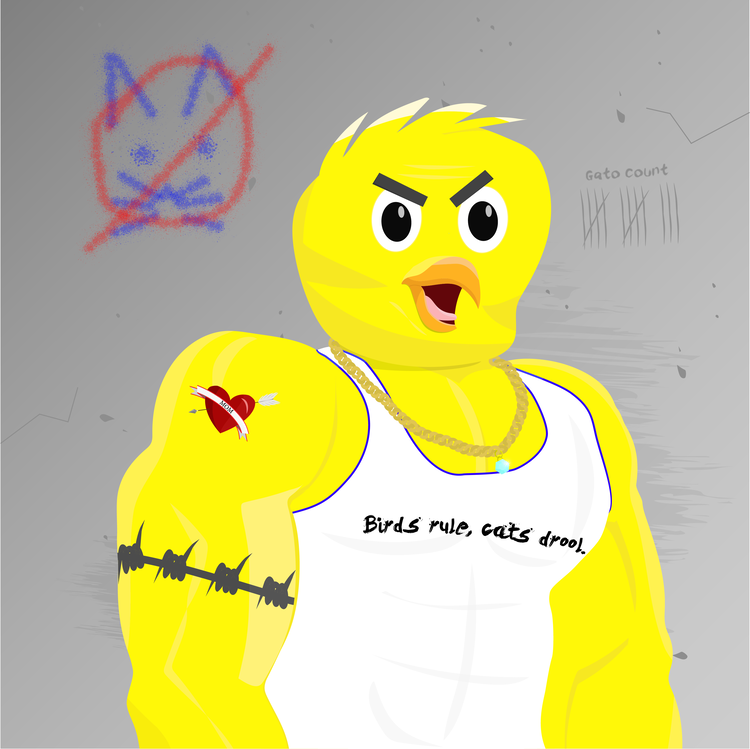 Image of Buff Birb 016