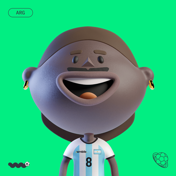 Image of WOBL FAN ARG 8