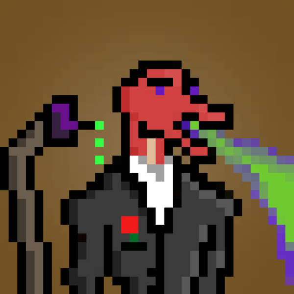 Image of Pixel Dragon: #056