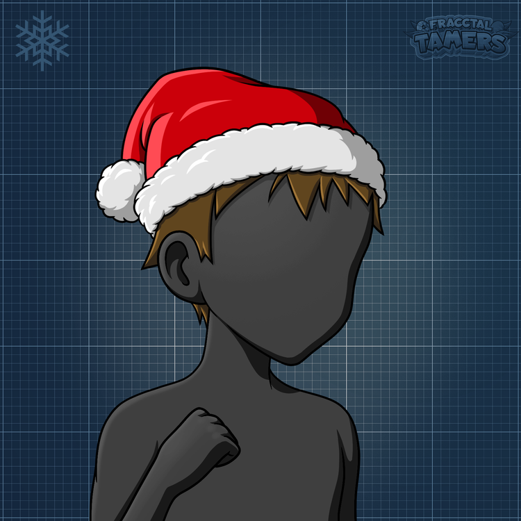 Image of Fracctal Santa Hat