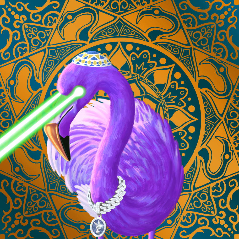 ReallyRichFlamingo #178 NFT on Algorand