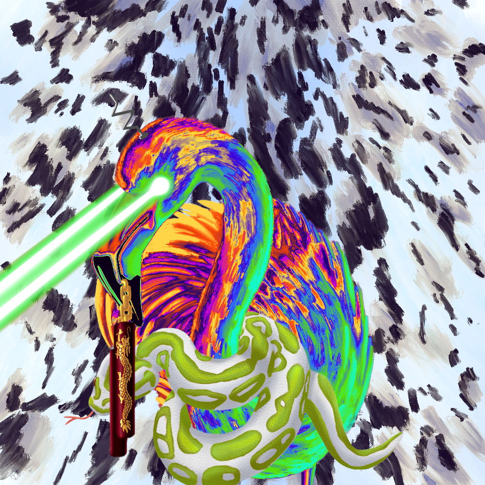 ReallyRichFlamingo #258 NFT on Algorand