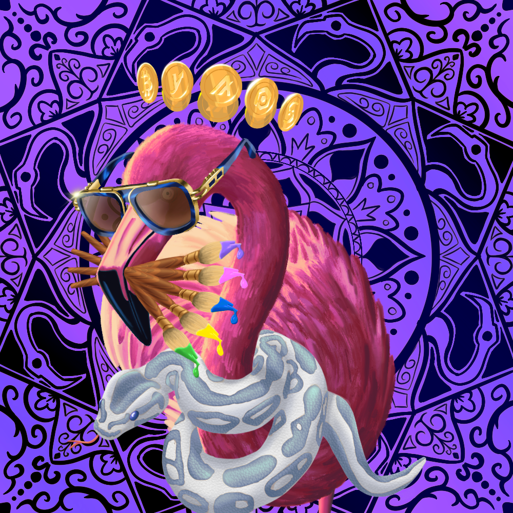 ReallyRichFlamingo #358 NFT on Algorand
