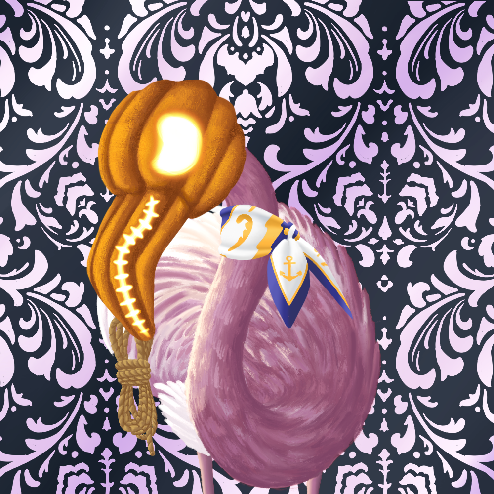 ReallyRichFlamingo #807 NFT on Algorand